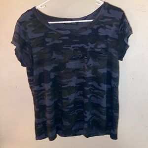 Blue camo teeshirt